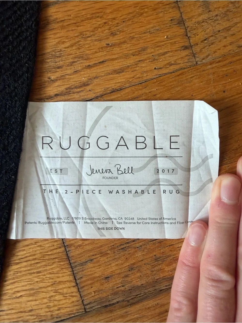 6 foot Ruggable pad - Picture 3 of 3
